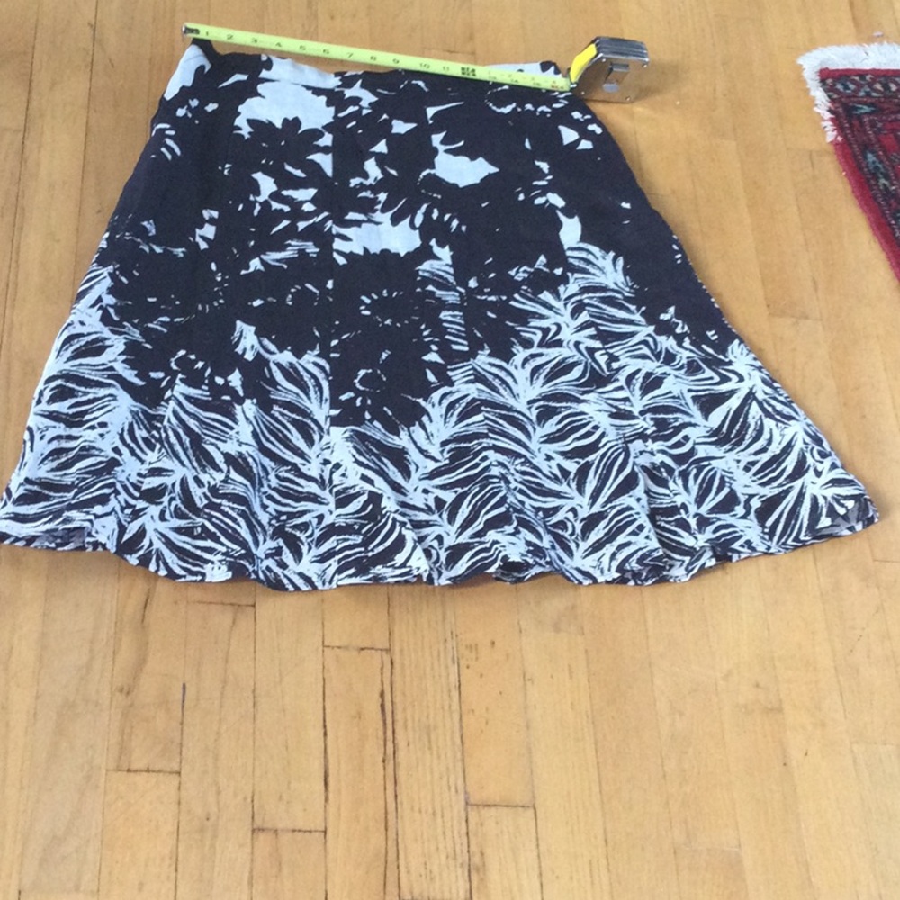 Coldwater Creek Black/white Skirt - Picture 2 of 7